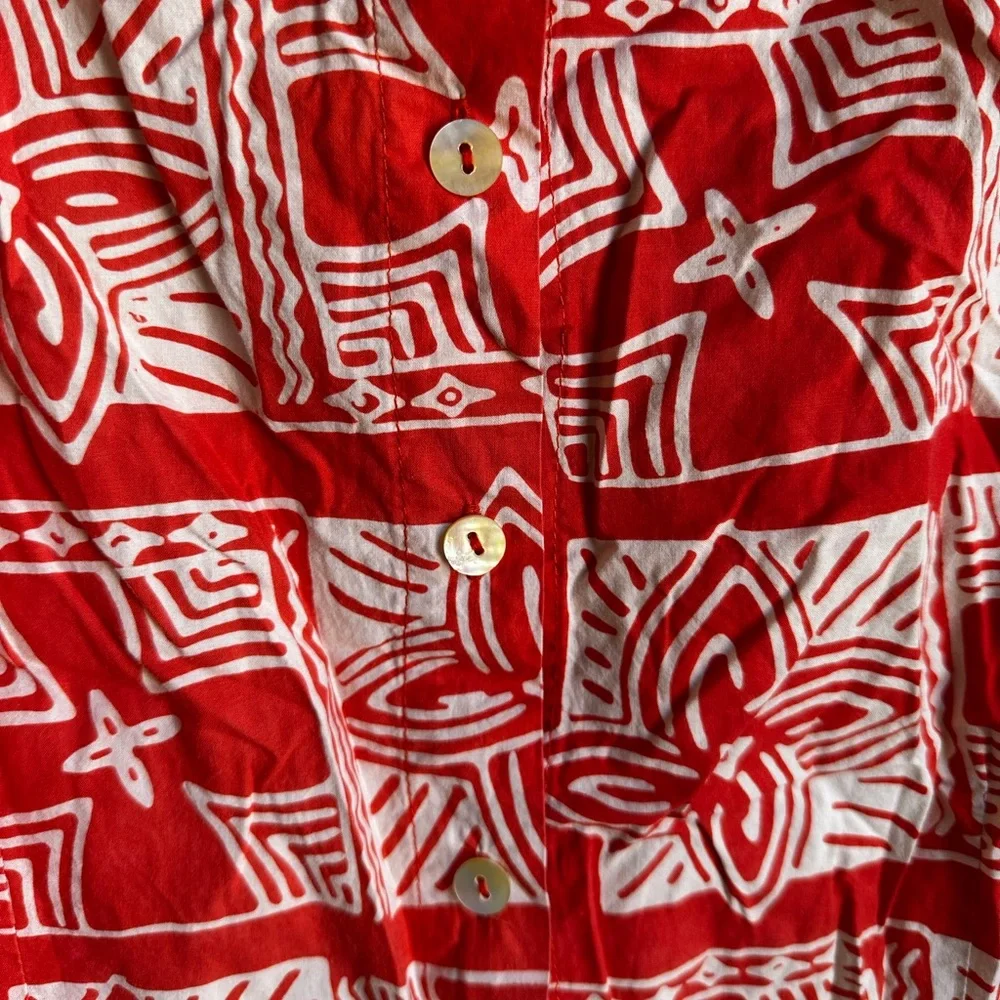 White Rice Print Top - Picture 4 of 6